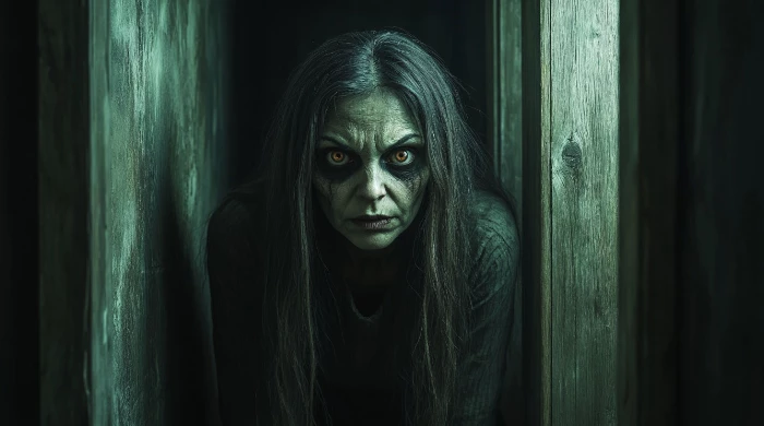 Кикимора - зловещий дух, который, по преданиям, обитает в домах