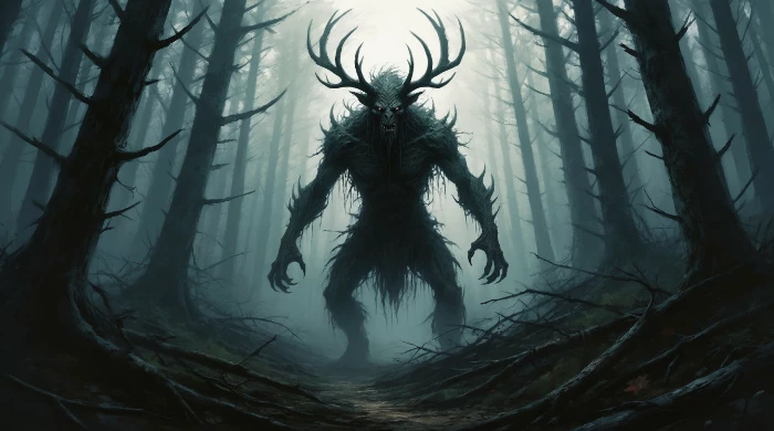 Предание о Лешем